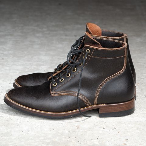 View photo of Onderhoud SVC01 Boondocker in Horween Java Waxed Flesh