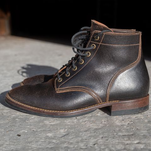 View photo of Onderhoud SVC01 Boondocker in Horween Java Waxed Flesh