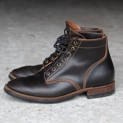 View photo of Onderhoud SVC01 Boondocker in Horween Java Waxed Flesh