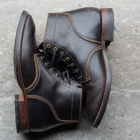 View photo of Onderhoud SVC01 Boondocker in Horween Java Waxed Flesh