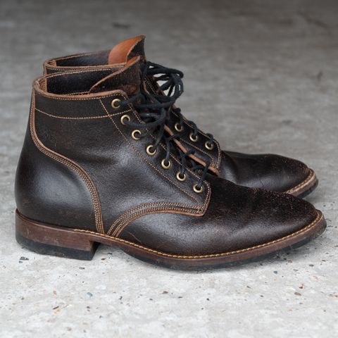 View photo of Onderhoud SVC01 Boondocker in Horween Java Waxed Flesh