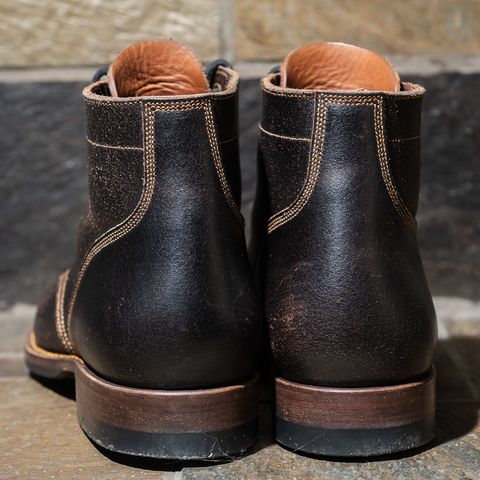 View photo of Onderhoud SVC01 Boondocker in Horween Java Waxed Flesh