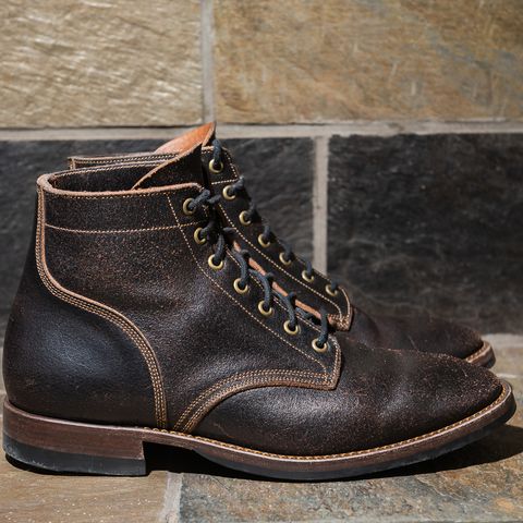 View photo of Onderhoud SVC01 Boondocker in Horween Java Waxed Flesh