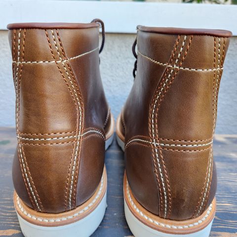 John Lofgren Moc Toe Boots in Horween Olive Chromexcel