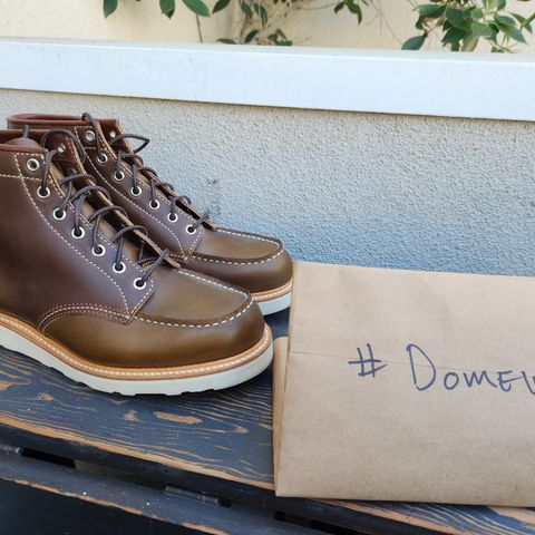 John Lofgren Moc Toe Boots in Horween Olive Chromexcel