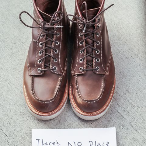 John Lofgren Moc Toe Boots in Horween Olive Chromexcel