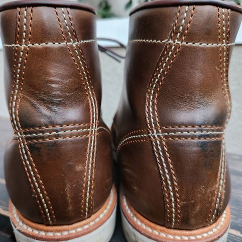 John Lofgren Moc Toe Boots in Horween Olive Chromexcel