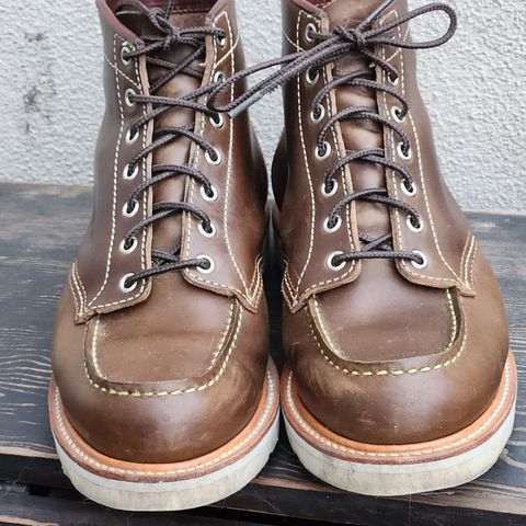 John Lofgren Moc Toe Boots in Horween Olive Chromexcel