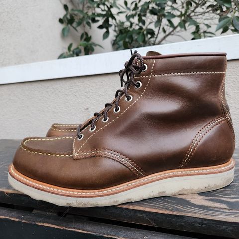 John Lofgren Moc Toe Boots in Horween Olive Chromexcel