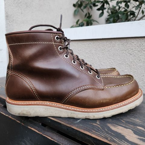 John Lofgren Moc Toe Boots in Horween Olive Chromexcel