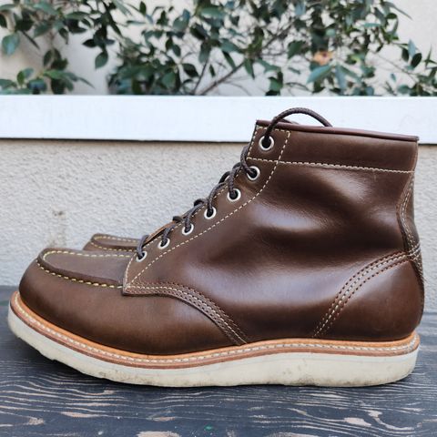 John Lofgren Moc Toe Boots in Horween Olive Chromexcel