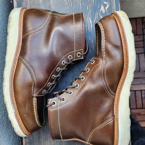 John Lofgren Moc Toe Boots in Horween Olive Chromexcel