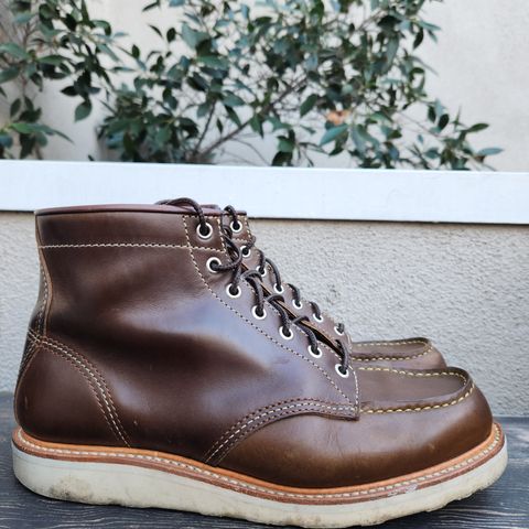 John Lofgren Moc Toe Boots in Horween Olive Chromexcel