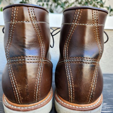 John Lofgren Moc Toe Boots in Horween Olive Chromexcel