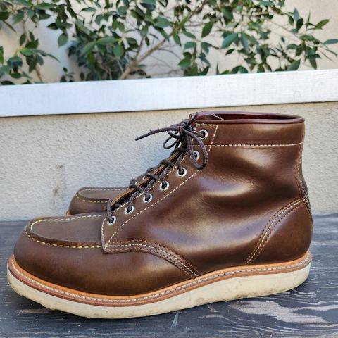 John Lofgren Moc Toe Boots in Horween Olive Chromexcel