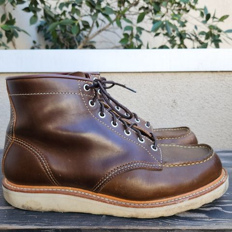 John Lofgren Moc Toe Boots in Horween Olive Chromexcel