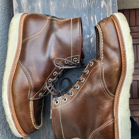 John Lofgren Moc Toe Boots in Horween Olive Chromexcel
