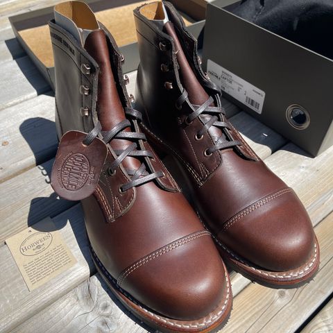 Wolverine 1000 Mile Cap-Toe Boot in Horween Brown Chromexcel