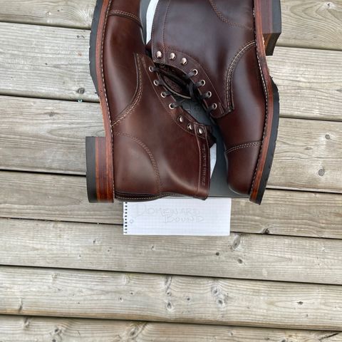 Wolverine 1000 Mile Cap-Toe Boot in Horween Brown Chromexcel
