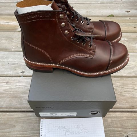Wolverine 1000 Mile Cap-Toe Boot in Horween Brown Chromexcel
