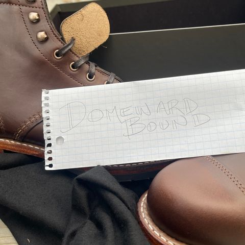 Wolverine 1000 Mile Cap-Toe Boot in Horween Brown Chromexcel