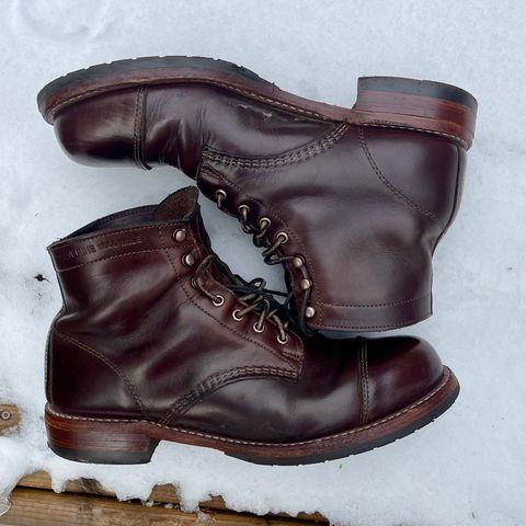 Wolverine 1000 Mile Cap-Toe Boot in Horween Brown Chromexcel