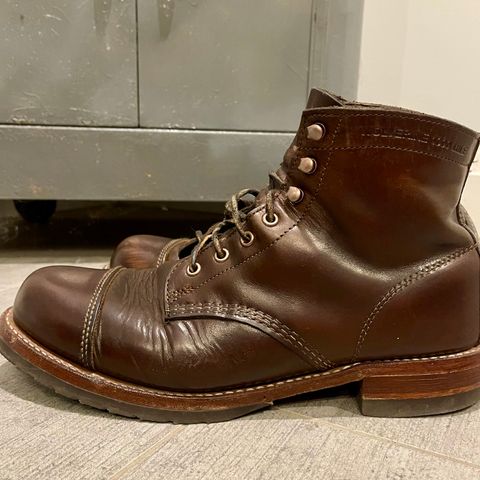 Wolverine 1000 Mile Cap-Toe Boot in Horween Brown Chromexcel