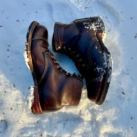 Wolverine 1000 Mile Cap-Toe Boot in Horween Brown Chromexcel