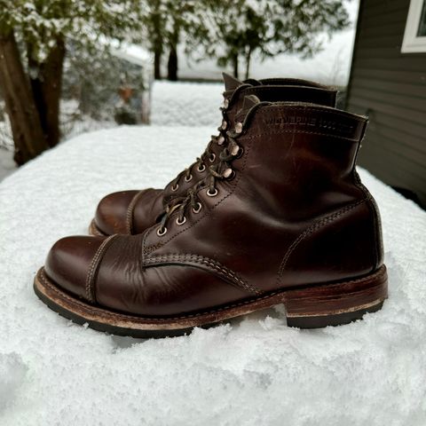 Wolverine 1000 Mile Cap-Toe Boot in Horween Brown Chromexcel