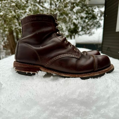 Wolverine 1000 Mile Cap-Toe Boot in Horween Brown Chromexcel