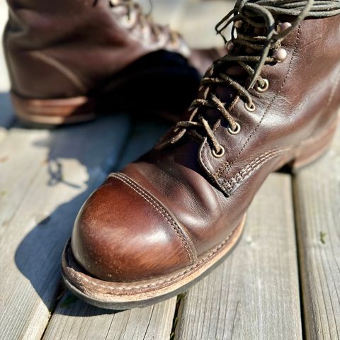 Wolverine 1000 Mile Cap-Toe Boot in Horween Brown Chromexcel