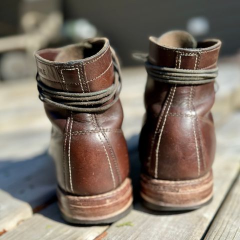 Wolverine 1000 Mile Cap-Toe Boot in Horween Brown Chromexcel