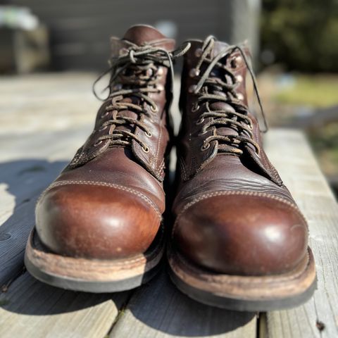 Wolverine 1000 Mile Cap-Toe Boot in Horween Brown Chromexcel