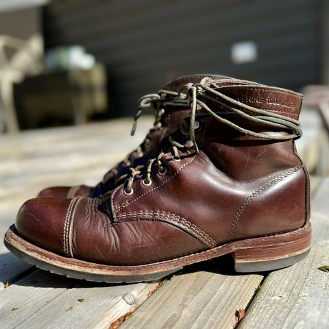 Wolverine 1000 Mile Cap-Toe Boot in Horween Brown Chromexcel