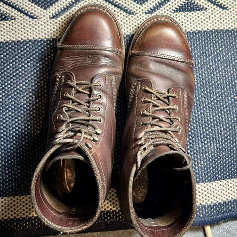 Wolverine 1000 Mile Cap-Toe Boot in Horween Brown Chromexcel
