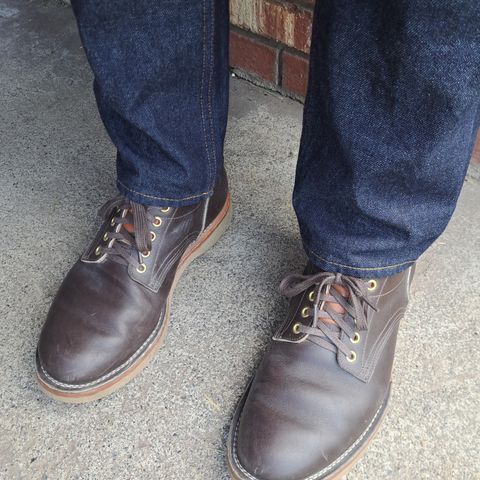 Search result thumbnail of New River Boot Quade in Horween Dark Brown Latigo