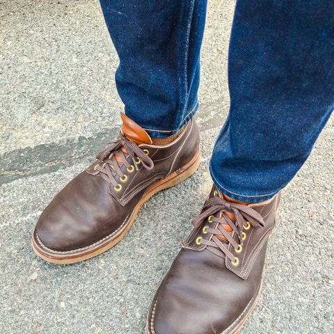 New River Boot Quade in Horween Dark Brown Latigo