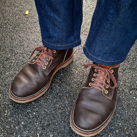 New River Boot Quade in Horween Dark Brown Latigo