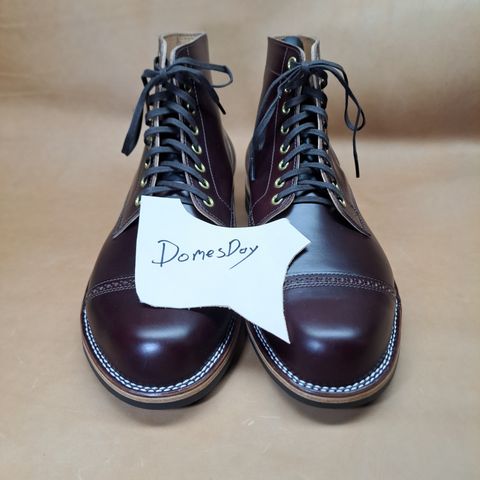 View photo of New River Boot BARKSDALE in Horween Color 8 Chromexcel Strips