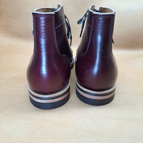 View photo of New River Boot BARKSDALE in Horween Color 8 Chromexcel Strips