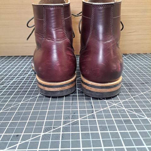 View photo of New River Boot BARKSDALE in Horween Color 8 Chromexcel Strips