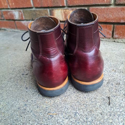 View photo of New River Boot BARKSDALE in Horween Color 8 Chromexcel Strips