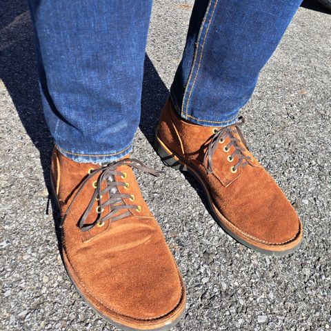 View photo of New River Boot Quade in Horween Austin Roughout