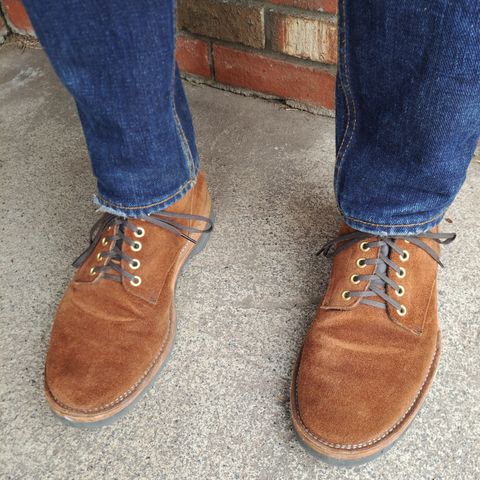 View photo of New River Boot Quade in Horween Austin Roughout