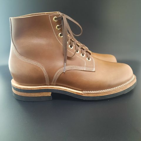 New River Boot Z43 Boondocker in Horween Natural Chromexcel Strips