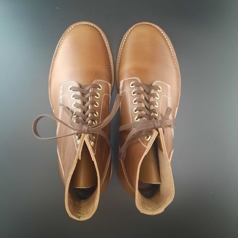 New River Boot Z43 Boondocker in Horween Natural Chromexcel Strips