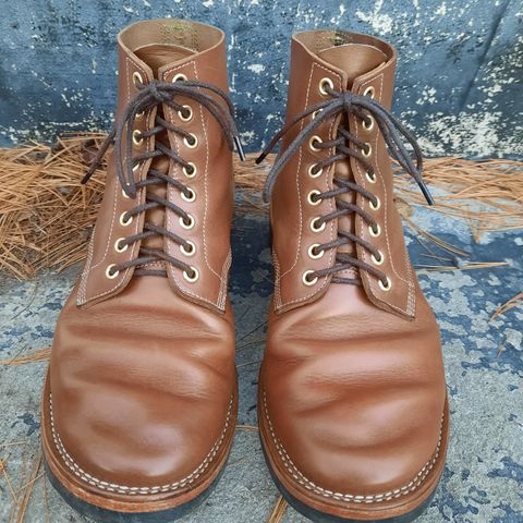 New River Boot Z43 Boondocker in Horween Natural Chromexcel Strips