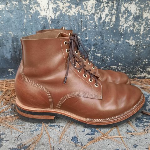 New River Boot Z43 Boondocker in Horween Natural Chromexcel Strips