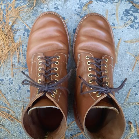 New River Boot Z43 Boondocker in Horween Natural Chromexcel Strips
