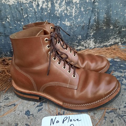 New River Boot Z43 Boondocker in Horween Natural Chromexcel Strips